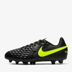 Nike Jr. Boys Youth Black Legend Tiempo 8 Club FG MG Soccer Cleats Shoes 11c